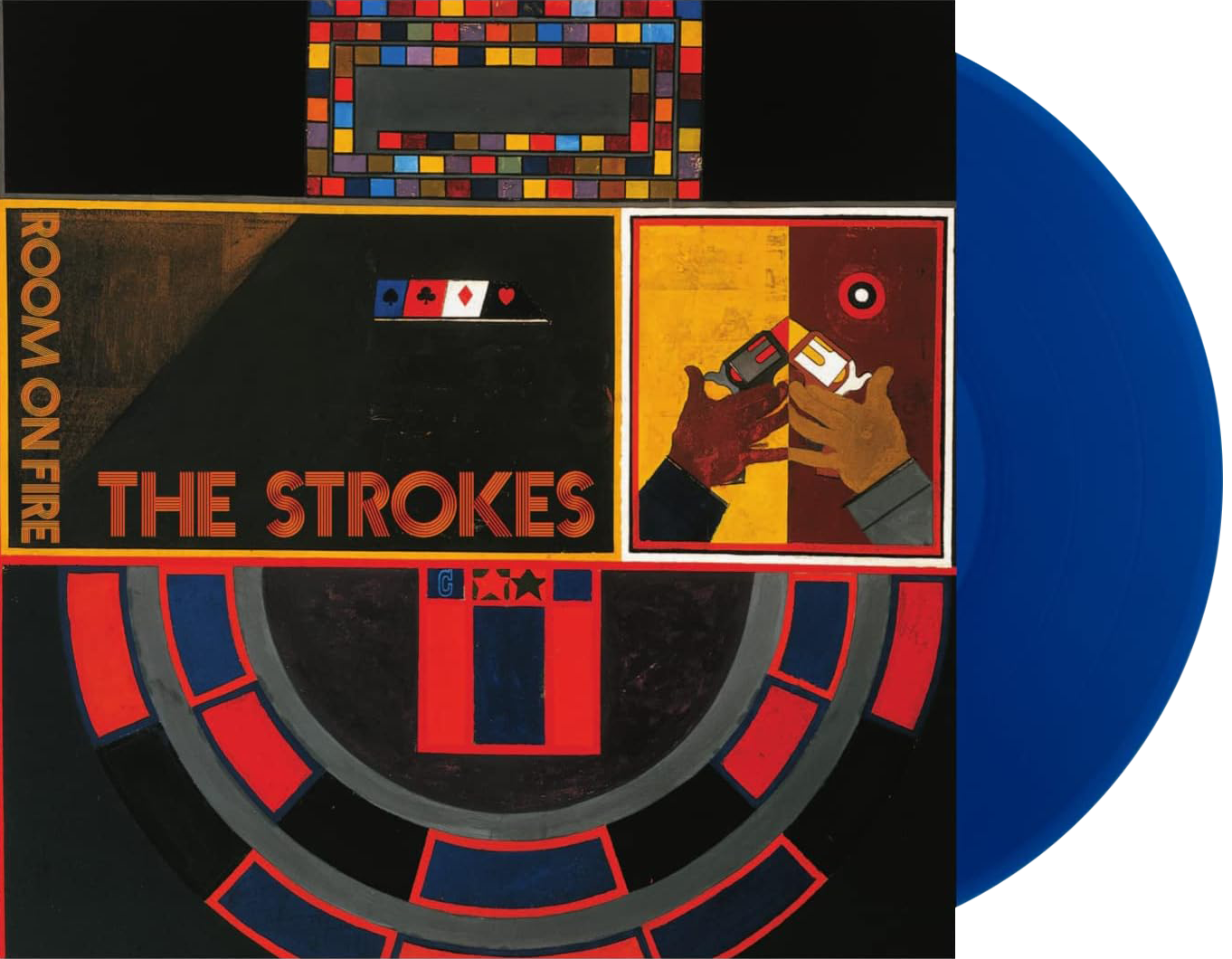 Image of Artwork for The Strokes's Room On Fire (Blue LP)